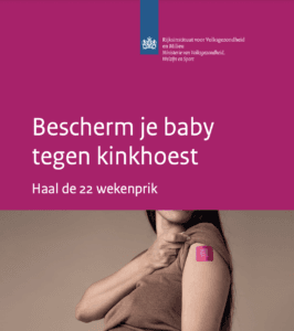 Folder Bescherm je baby tegen kinkhoest